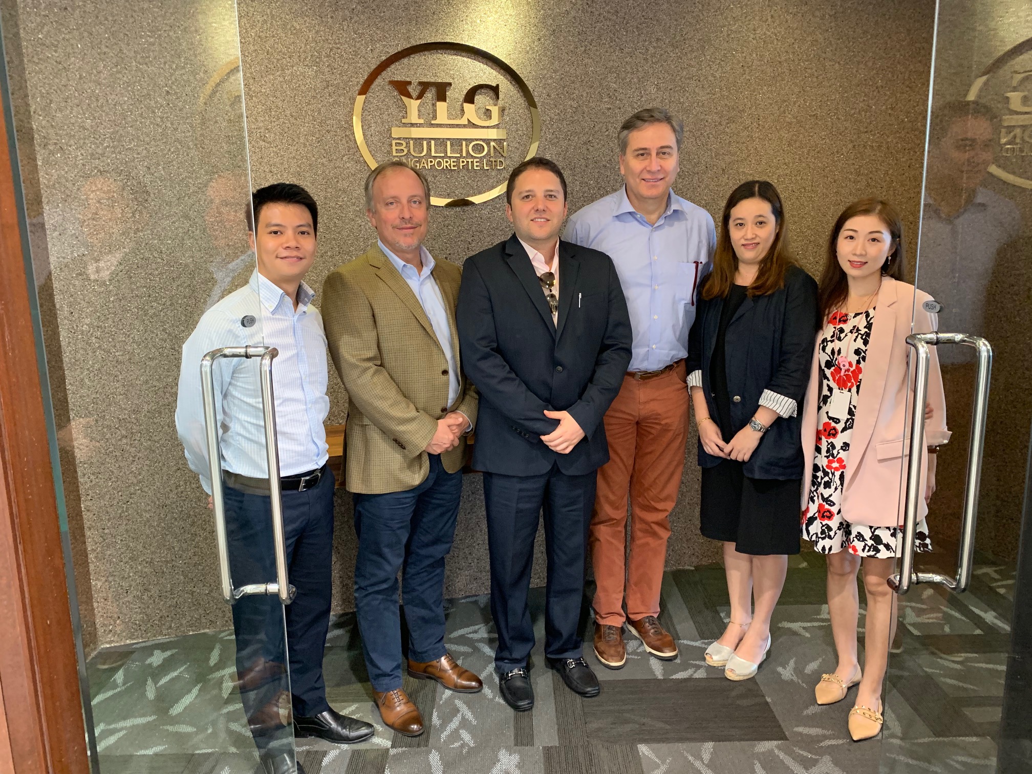 Visit to YLG Bullion Singapore